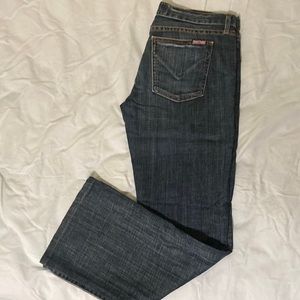 Hudson Jean Boot Legs dark blue